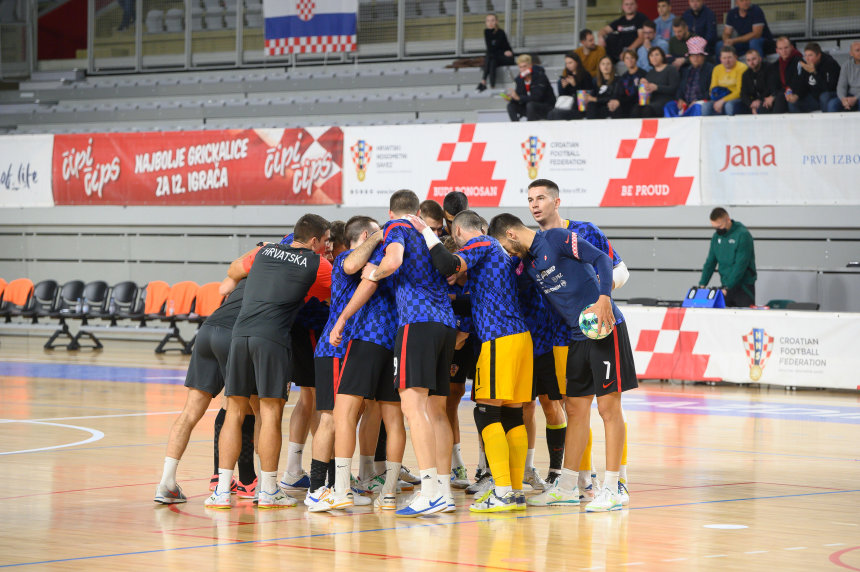 Foto Hrvatska Futsal Reprezentacija Uvjerljivo Pobijedila Izrael U