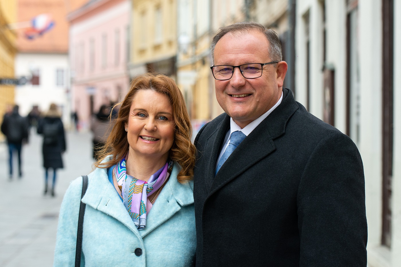 Objavi kandidature nazočila je i supruga Martina Lacković-Runac