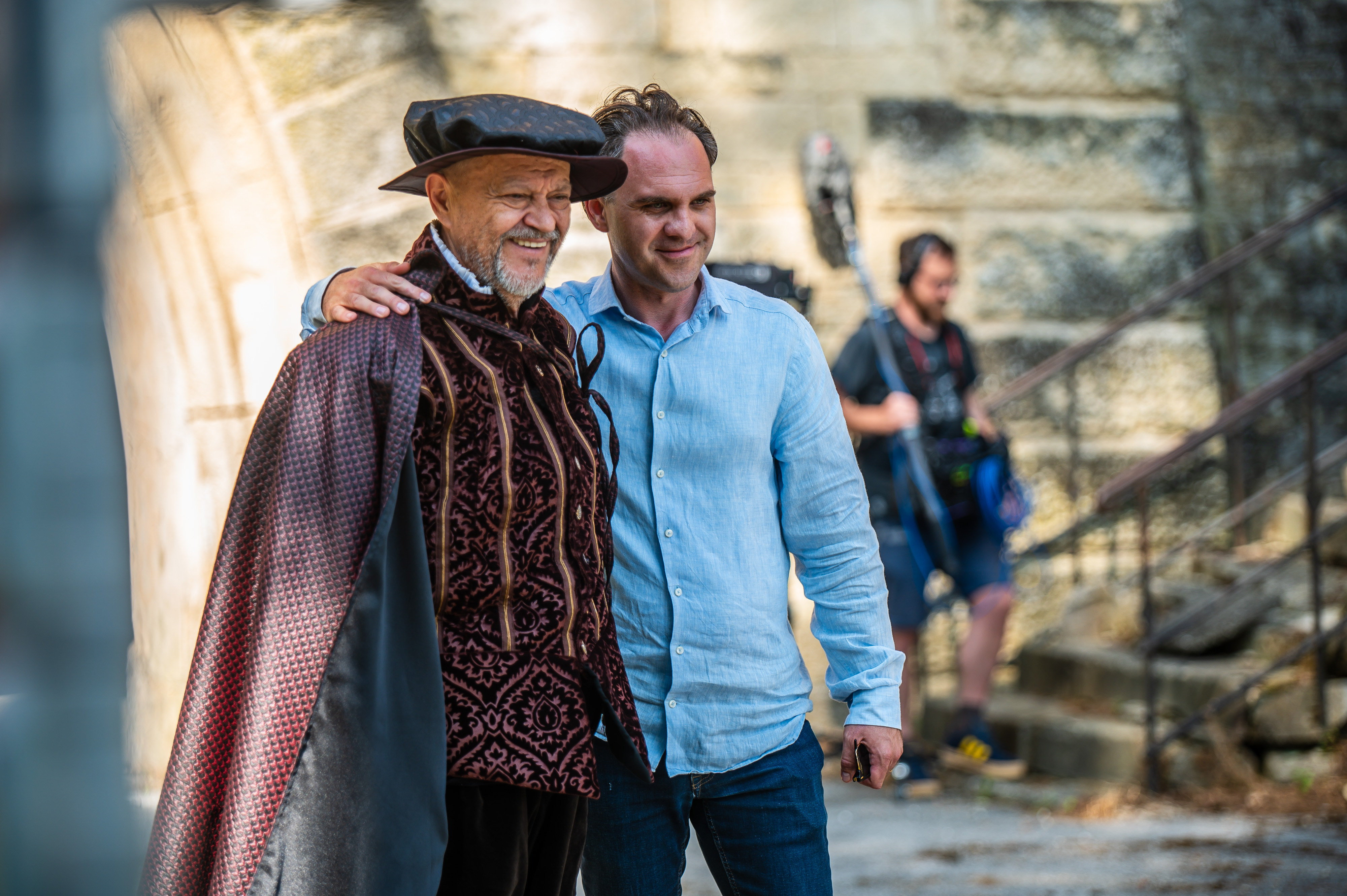 Emir Hadžihafizbegović i redatelj filma Alen Matušin