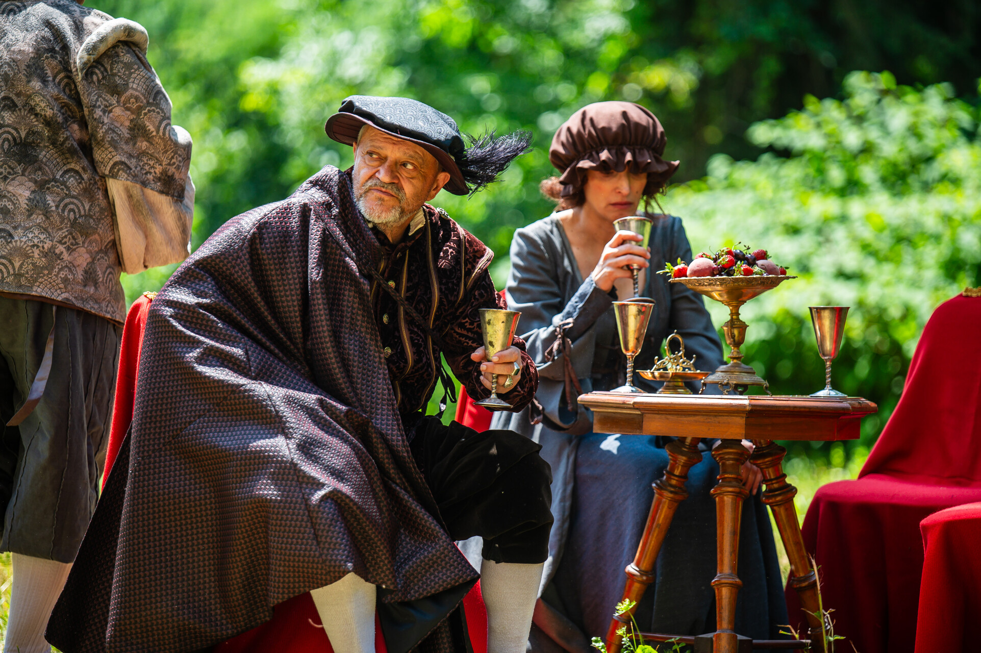 Emir Hadžihafizbegović i Anita Matić Delić u sceni nadolazećeg filma portala eVaraždin "Zrinski"
