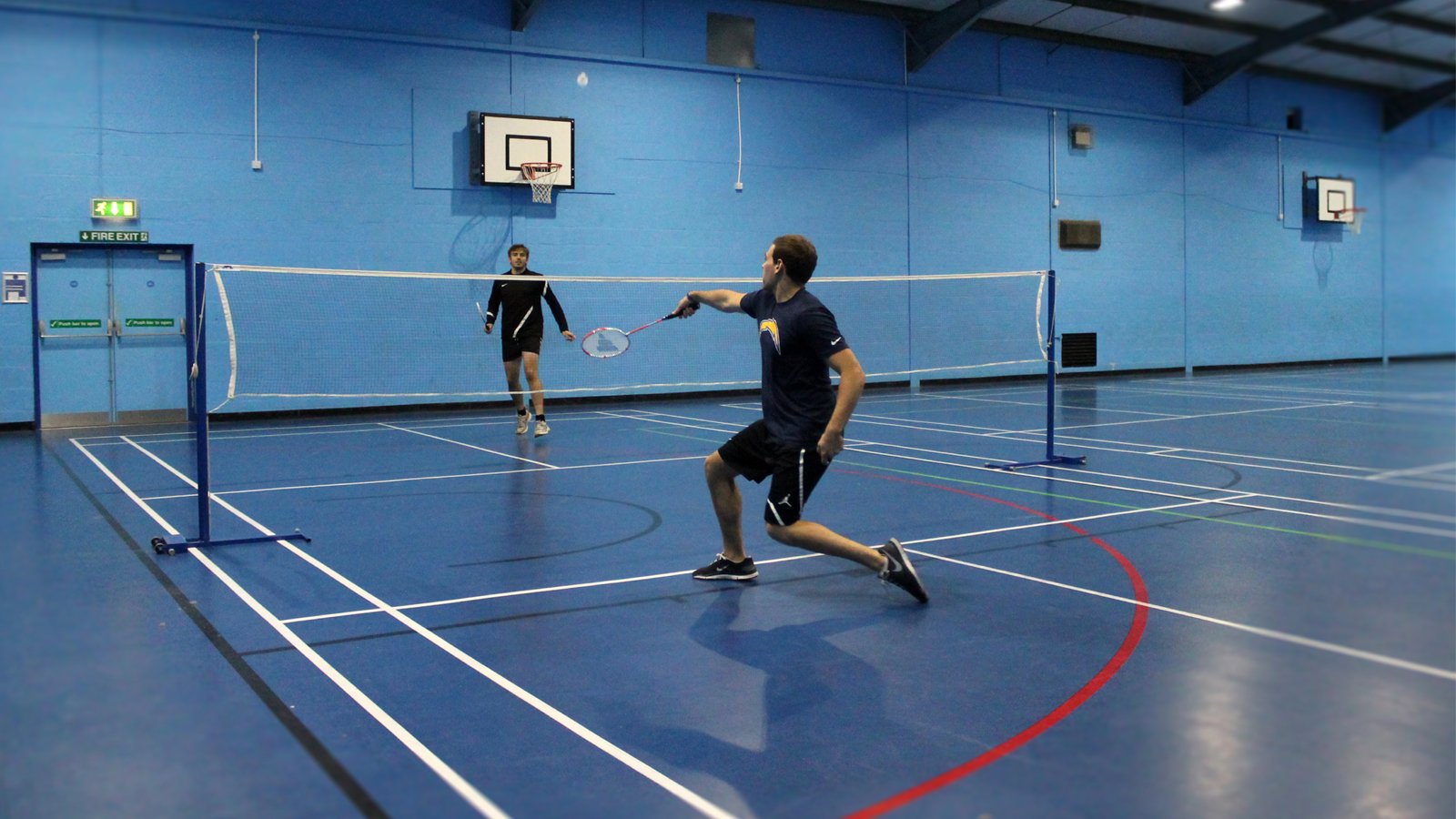 Attacking Play Badminton Player Movement On The Court Playo