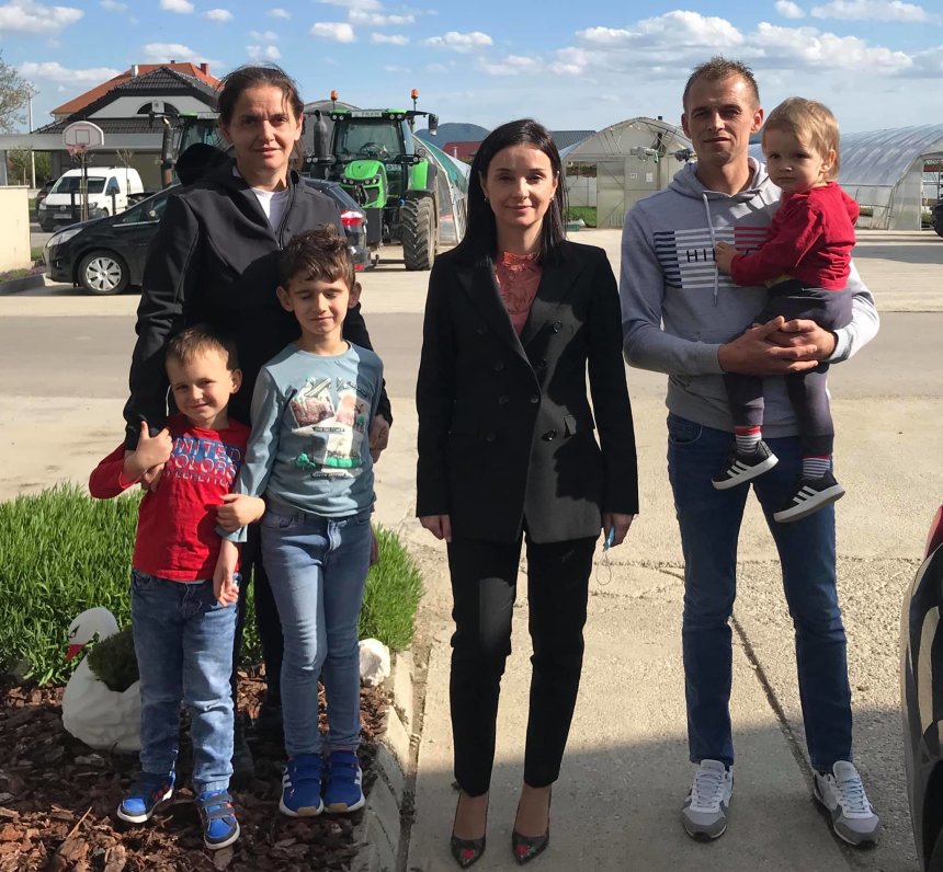 Foto Ministrica Marija Vučković posjetila Općinu Vidovec